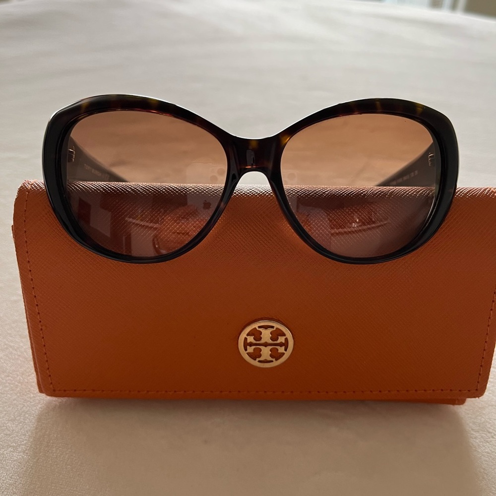 Tory Burch Tortoise Shell Sunglasses